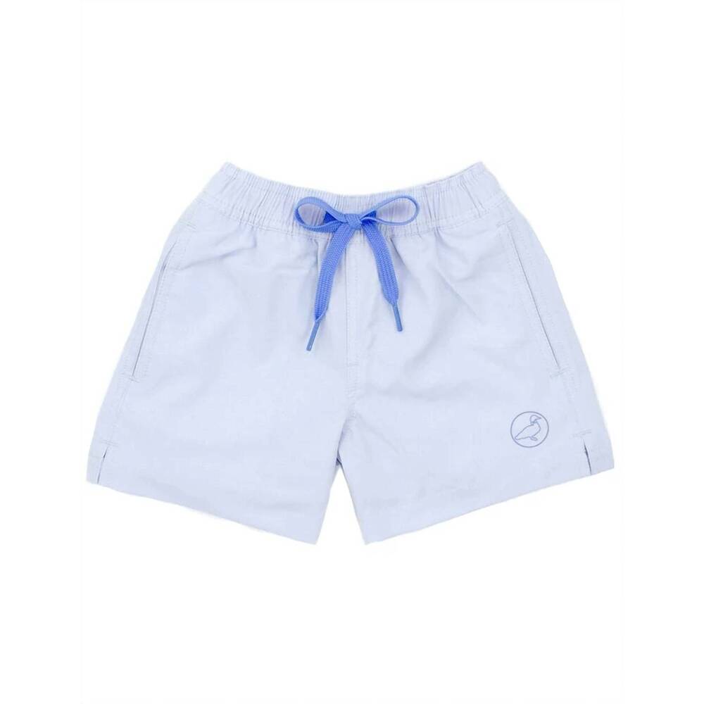 NEW PROPERLY TIED boy's splash swim trunk in shark attack